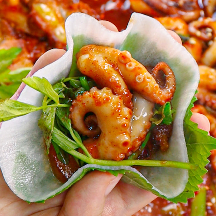 Spicy Octopus Stir-Fry Meal Kit